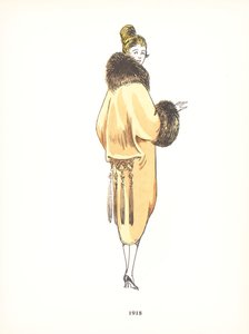 Dámská móda, 1918 od French School