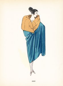 Dámská móda, 1919 od French School