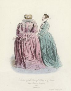 Dámy ze dvora francouzského Jindřicha III od French School