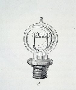 Lamp Edison – v „Nových výdobytcích vědy“ od Figutree od French School