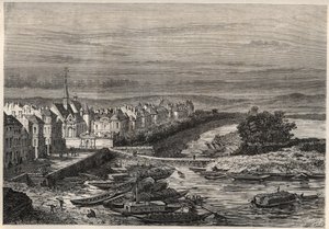Arzenál v Paříži za Jindřicha IV. v 17. století – rytina z „“ Historie Francie vyprávěná mým vnoučatům“ – od Francoise Guizota – 1872-1876 od French School