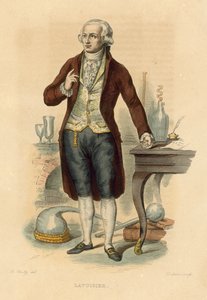 Lavoisier (barevná rytina) od French School