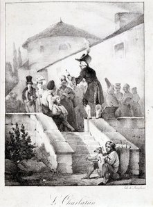Le Charlatan (prodejce zázračných produktů) od French School