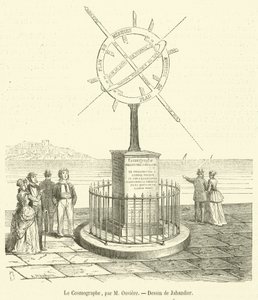 Le Cosmographe (rytina) od French School
