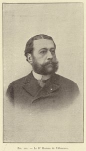 Dr. Hureau de Villeneuve (rytina) od French School