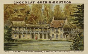 Hameau du Petit Trianon, ve Versailles, Seine-et-Oise od French School