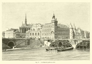 Budova soudu v roce 1859 od French School