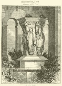 Le Puits de Moise (rytina) od French School