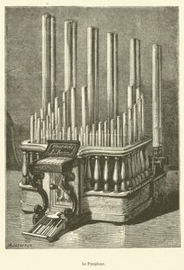 Le Pyrophone (rytina) od French School