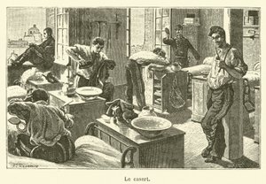 Le casert (rytina) od French School