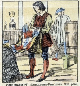 Barvíř Guillaume-Philippe Oberkampf - imagery d