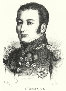 Le general Gerard (rytina) od French School