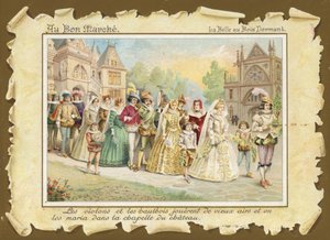 Odcházení z kaple, Šípková Růženka od French School