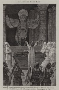 Legend of the Royal Axe (rytina) od French School