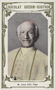 Leon XIII, Pape (barevné foto) od French School