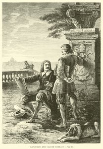 Lepoussin a Claude Lorrain od French School