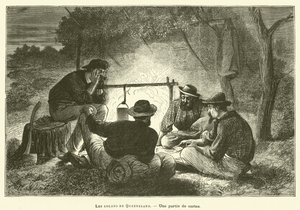 The Settlers Of Queensland (rytina) od French School