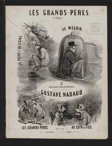 Les Grand Peres, čtyři filozofické písně Gustava Nadauda (litho) od French School