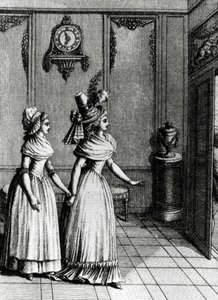 Osvobození - v „Dějinách ženy Francouzské republiky den za dnem“, Restif de La Bretonne (1734-1806), Ženeva 1791-1794. od French School