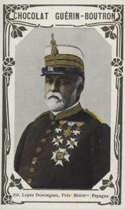 Lopez Dominguez, prezident Ministři, Španělsko (barevné foto) od French School