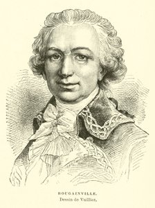 Louis Antoine de Bougainville , francouzský admirál a průzkumník od French School