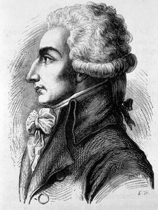 Louis Michel Lepeletier, markýz de Saint-Fargeau (Saint Fargeau), francouzský politik (1760-1793) - v „Dějinách Francie““ od Henriho Martina od French School