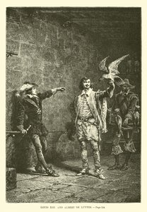 Louis XIII a Albert de Luynes od French School