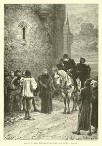 Louis XI a Burgesses čekají na zprávy od French School