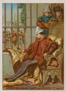 Louis XI v Plessis Les Tours od French School