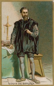 Louis de Berquin od French School