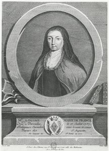 Louise-Marie z Francie (rytina) od French School