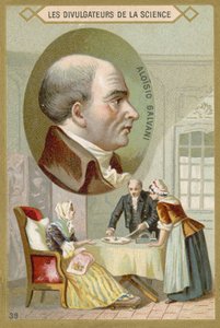 Luigi Galvani , italský lékař a fyzik od French School