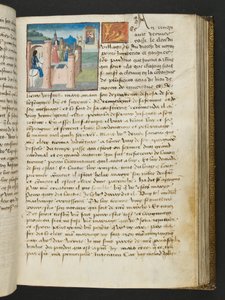 MS Hunter 252 101r Stránka ze stovky nových zpráv, c.1461-62 od French School