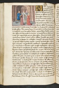MS Hunter 252 120v Stránka z Cent Nouvelles Nouvelles, c.1461-62 od French School