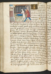 MS Hunter 252 149v Stránka z Cent Nouvelles Nouvelles, c.1461-62 od French School