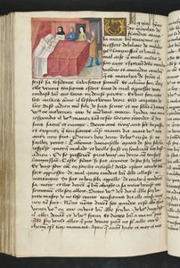 MS Hunter 252 164v Stránka z Cent Nouvelles Nouvelles, c.1461-62 od French School