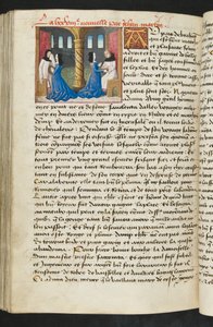 MS Hunter 252 165v Stránka z Cent Nouvelles Nouvelles, c.1461-62 od French School