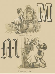 M: Enchanting Mirror/Mr Touche a Everything od French School