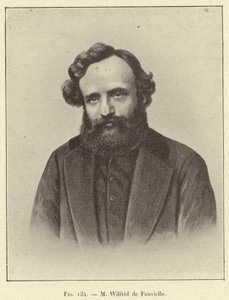 M Wilfrid de Fonvielle (rytina) od French School