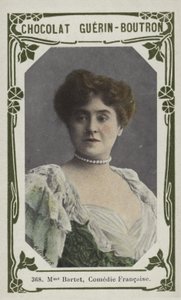 Madame Bartet, Comedie Francaise (barevné foto) od French School