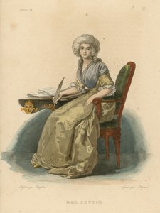 Madame Cottin (barevná rytina) od French School