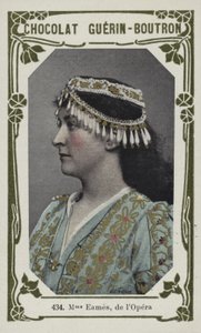 Madame Eames, de lOpera (barevná fotografie) od French School
