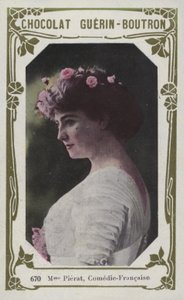 Madame Pierat, Comedie-Francaise (barevná fotografie) od French School