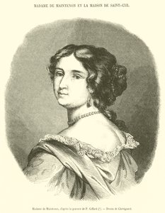 Madame de Maintenon (rytina) od French School