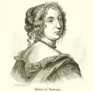 madame de Montespan od French School