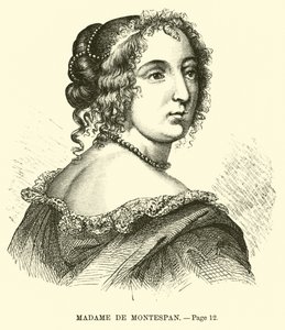 madame de Montespan od French School