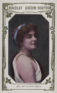 Mademoiselle Chenal, Opera (barevné foto) od French School