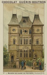 Dům Diane de Poitiers, Orleans, Loiret od French School