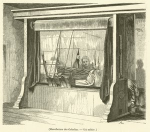 Manufacture des Gobelins, A trade (rytina) od French School