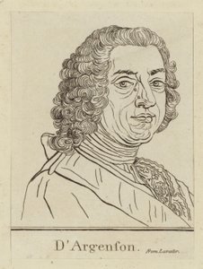 Marc-Pierre de Voyer de Paulmy dArgenson, francouzský státník od French School